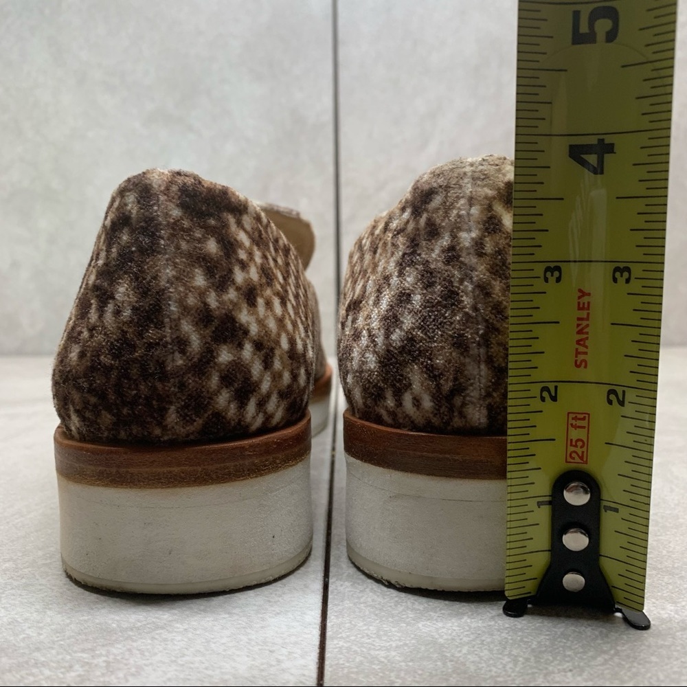 Free People Snake Eyes velvet slip on loafers 38 - Picture 7 of 16